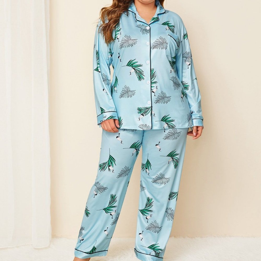 Pijama 2 piezas plus size 1XL, 2XL ,3XL